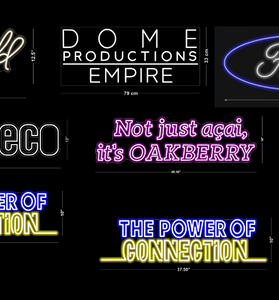 Custom neon signs for neon fever B2B