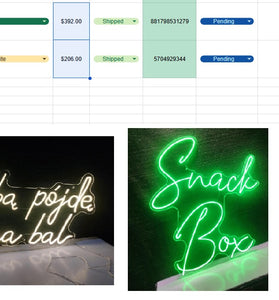 Custom Neon Signs For Mr. Bohdan