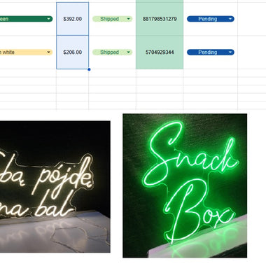 Custom Neon Signs For Mr. Bohdan