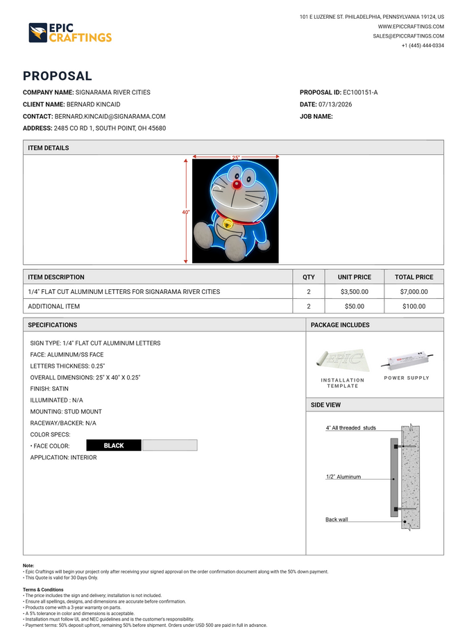 EC100151 - 1/4