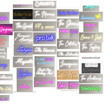 Custom neon signs for Mr. Bohdan