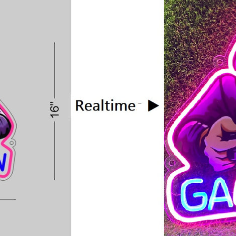 Custom neon sign for Groovy Neons