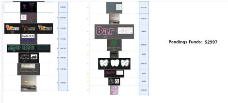 Custom neon signs forMr. Nick Sultan