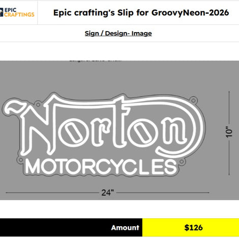 Custom Neon Sign FOr Groovy Neon