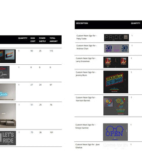 Custom Neon Sign for - Mr Alvin ( Neonifics)