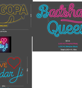 Custom Neon Sign - Neon Lumiere