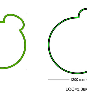 Custom Neon sign for Mr. Morten Christiansen