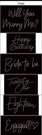 Custom neon signs for Miss Namal