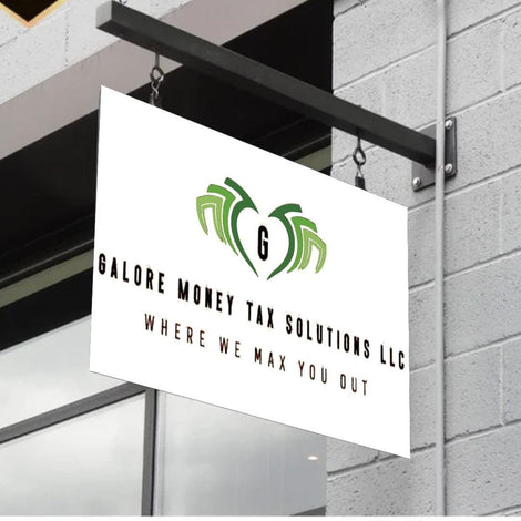 Custom Blade sign for Mr. Benjamin