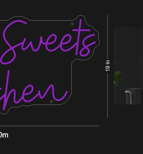 Custom neon sign for Namal Hamid