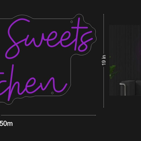 Custom neon sign for Namal Hamid