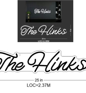 Custom Neon sign for johnny hink