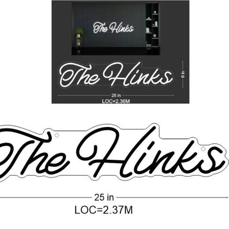 Custom Neon sign for johnny hink