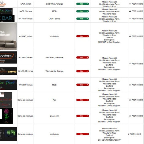 Custom neon Signs for Mr. Sultan Nick