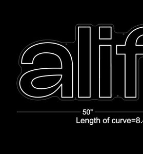 Custom Neon Sign For ALIF