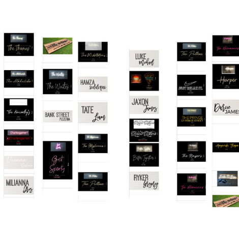 Custom Neon Signs For Mr. George