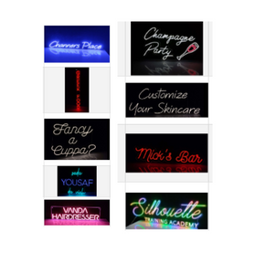 Custom neon signs for Mr. Tom Moore