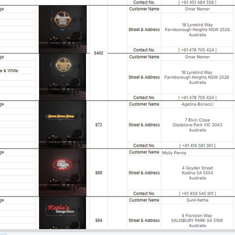 Custom Neon signs for Mr. Tim (LitNeon)