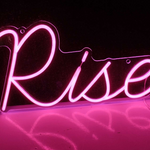 Custom neon sign for Dekheel Bader