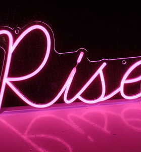 Custom neon sign for Dekheel Bader