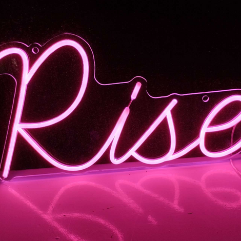 Custom neon sign for Dekheel Bader