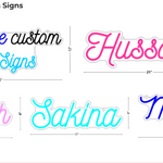 custom neon signs for Mr. Ali