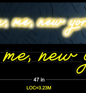 custom neon signs for Mr. Benjamin