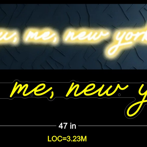 custom neon signs for Mr. Benjamin