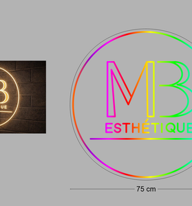 Custom neon sign FOR Pablo Moricet
