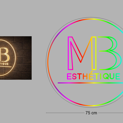Custom neon sign FOR Pablo Moricet