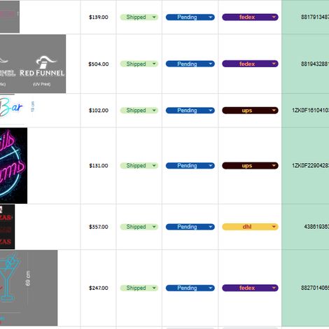 Custom Neon signs of Mr. Sultan Nick