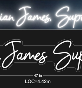 Custom neon sign for - Mr - NAV