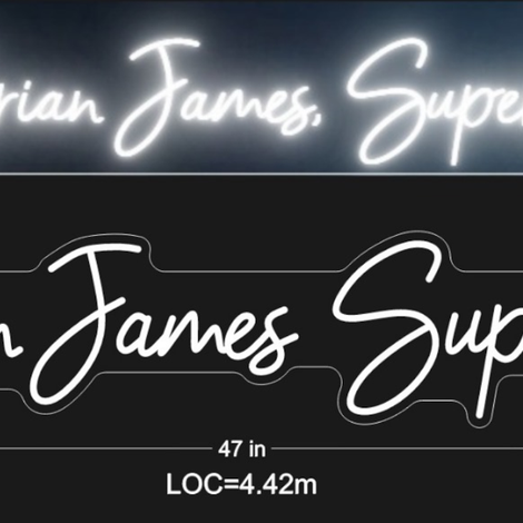 Custom neon sign for - Mr - NAV