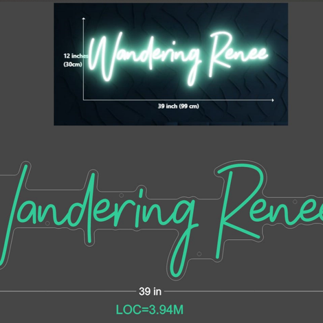 Custom neon sign for - Mr - NAV