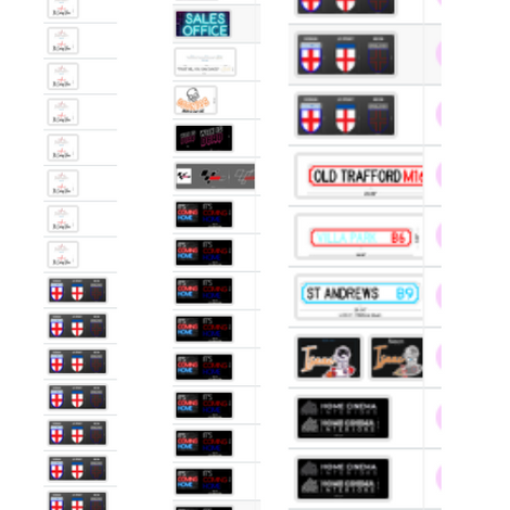 Custom Neon signs for Mr. George