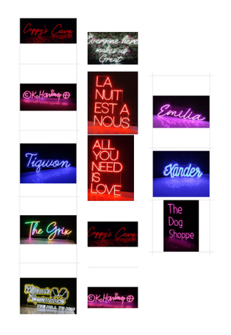 Custom neon signs for Mr Jordan