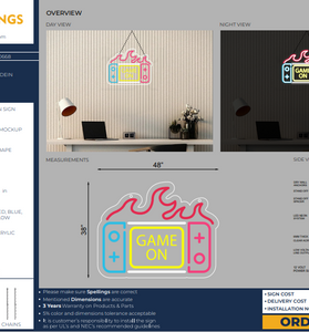 LED Neon Sign for Rod Muffet