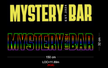 Custom neon sign for Mr. juan Hasan