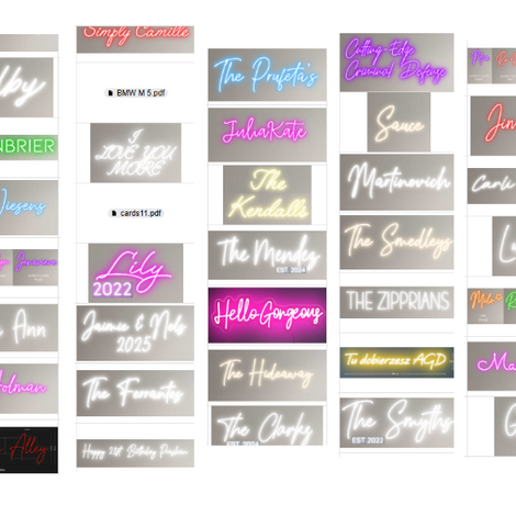 Custom Neon Signs for Mr. Bohdan