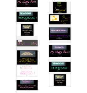 Custom Neon signs for Mr. Tom Moore