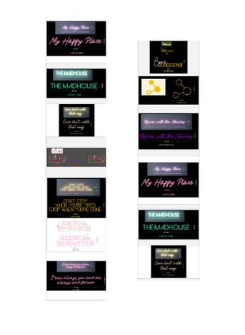 Custom Neon signs for Mr. Tom Moore