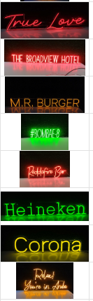 Custom Neon Signs for Neon Lumiere