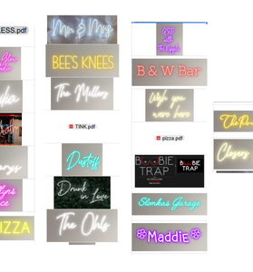 Custom Neon signs for Bohdan (Copy)