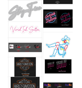 Custom Neon signs for Mr. Nick