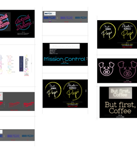 Custom neon signs for Mr Nick