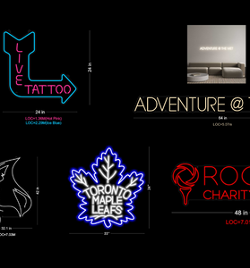 Custom neon signs for Neon Fever