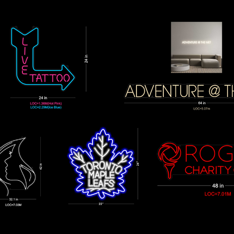 Custom neon signs for Neon Fever