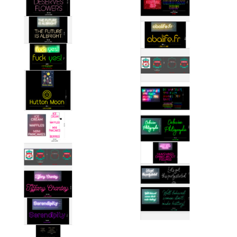 Custom Neon signs for Mr. Tom Moore